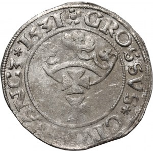 Sigismondo I il Vecchio, centesimo 1531, Danzica