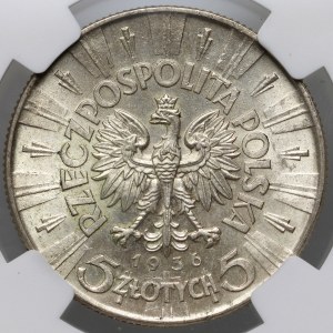 II RP, 5 zloty 1936, Warsaw, Józef Piłsudski