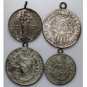 Germany, France, coin set, (4 pieces)