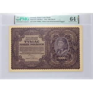 II RP, 1000 Polish marks 23.08.1919, II SERJA AW
