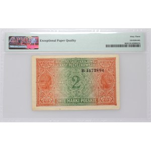 General Government, 2 Polish marks 9.12.1916, General, series B