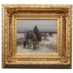 Alfred Wierusz-Kowalski (1849 Suwalki - 1915 Munich), After a fox hunt, 1876 (1878?) r.