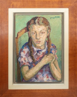 Mela Muter (1876 Warszawa - 1967 Paryż), Dziewczynka z warkoczykami