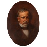 Kazimierz Mordasewicz - przypisywany (1859 Mińsk - 1923 Paryż), Portret Henryka Sienkiewicza
