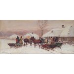 Adam Setkowicz (1875 Kraków - 1945 there), Under the Cottage