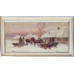 Adam Setkowicz (1875 Kraków - 1945 there), Under the Cottage