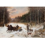 Stanisław Wolski (1859 - 1894), Koniec polowania, 1891 r.