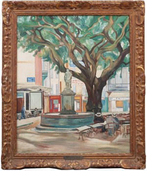 Szymon Mondzain (1888 Chełm - 1979 Paryż), La Fontaine a Sollies-Pont