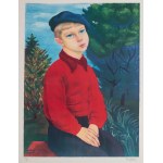 Moses Kisling (1891 Krakow - 1953 Sanary-sur-Mer), Boy in a beret