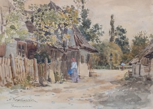 Antoni Kozakiewicz (1841 Kraków - 1929 tamże), W Szczawnicy