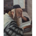 Konstanty Szewczenko (1910 Warszawa-1991 tamże), Rabin z talmudem
