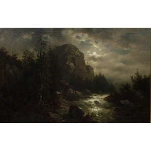 Josef Thoma (1828 Vienna - 1899), After the Storm