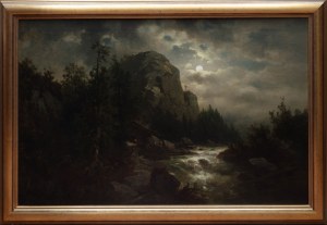 Josef Thoma (1828 Wiedeń - 1899), Po burzy