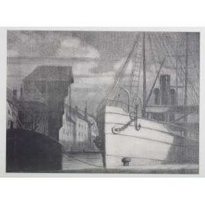 Stanislaw Szwarc (1880-1953 Krakow), Gdansk Crane