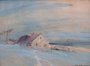 Marian Mokwa (1889 Malary - 1987 Sopot), Chata rybacka