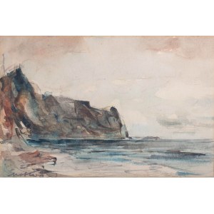 Marian Mokwa (1889 Malary - 1987 Sopot), On the Shore