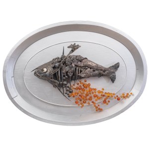 Bogdan Mirowski (1945 Sopot - 2014 là-bas), Poisson, vers 1990.