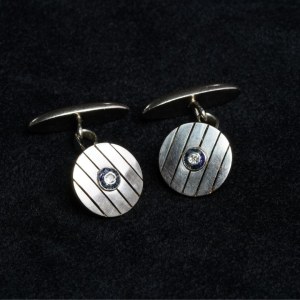 Cufflinks, Art Déco, 1920s-30s, 20th century.