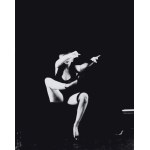 Milton H. Greene, Marilyn Monroe - Black Sitting from 1956.