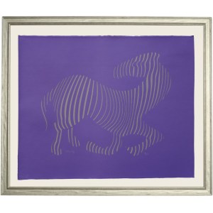 Victor Vasarely, Zebra, lata 90.
