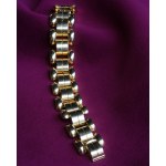 Segmented bracelet, 18K gold, Sweden