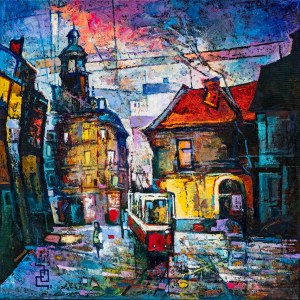 David Bagalishvili, Miasto z tramwajem, 2025
