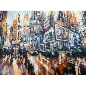 Piotr Zawadzki, Metropolis. Times Square New York, 2025