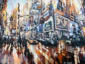 Piotr Zawadzki, Metropolis. Times Square New York, 2025