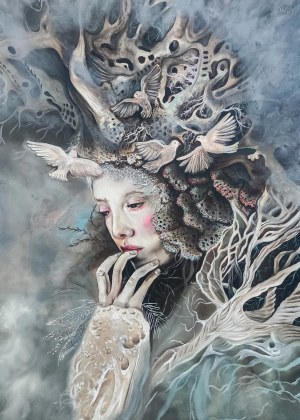 Sylwia Walkowicz-Nowak, Portret we mgle, 2025