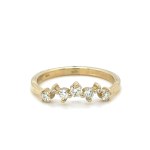 1.99g Yellow Gold Ring with Diamonds - A3600