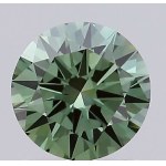 1.00 CT FANCY VIVID GREEN VVS2 LAB-GROWN DIAMOND
