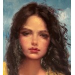 ANONIMO, Young woman by the sea