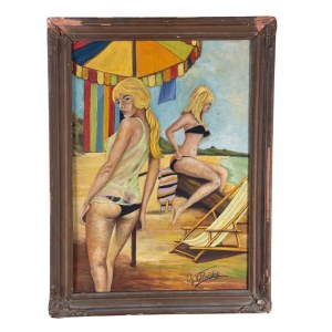 SCUOLA ITALIANA, Two Women by the Sea