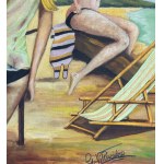 SCUOLA ITALIANA, Two Women by the Sea