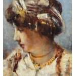 A. Brancaccio, Profile of a woman - A. Brancaccio