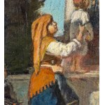 SIMONETTI, Figures visiting the chapel - SIMONETTI