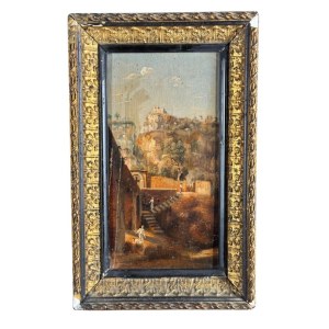 Viviani, Landscape with figures - Viviani