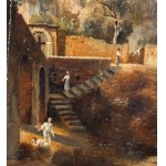 Viviani, Landscape with figures - Viviani