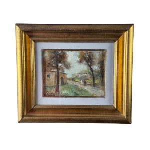 Gaetano Bocchetti, Landscape with figures - Gaetano Bocchetti