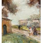 Gaetano Bocchetti, Landscape with figures - Gaetano Bocchetti