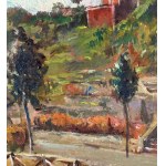 ANGELA CARUGATI, Landscape with a small road - ANGELA CARUGATI