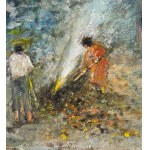 Gaetano Bocchetti, Farmers in the Fields - Gaetano Bocchetti