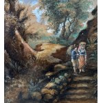 UNIDENTIFIED SIGNATURE, Landscape with Figures
