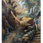 UNIDENTIFIED SIGNATURE, Landscape with Figures
