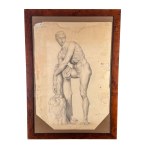 ANONIMO, Male Nude (academic)