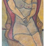 ANONIMO, Seated woman