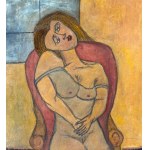 ANONIMO, Seated woman