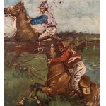 ANONIMO, Equestrian scene