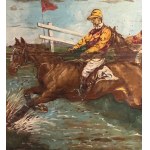 ANONIMO, Equestrian scene