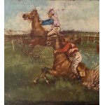 ANONIMO, Equestrian scene